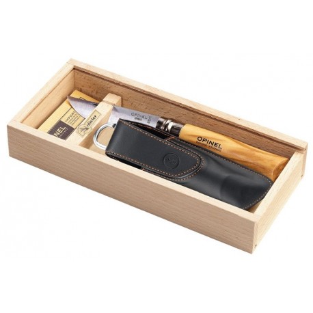 Ніж Opinel №8 Inox Бук Gift Box