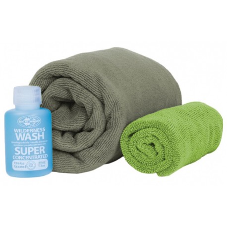 Набор Sea To Summit Tek Towel Wash Kit L