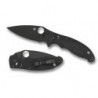Нож Spyderco Manix2 Black G-10 Plain