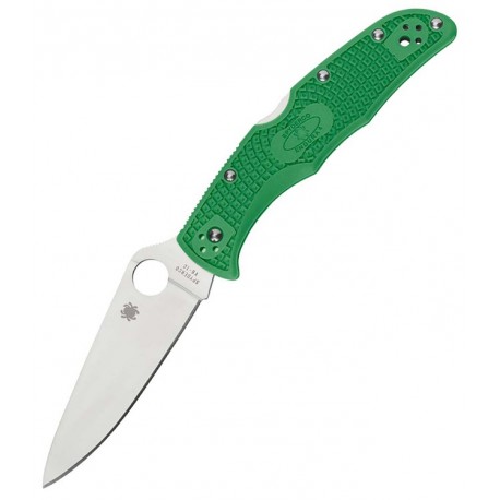 Нож Spyderco Endura4 Flat Ground Green