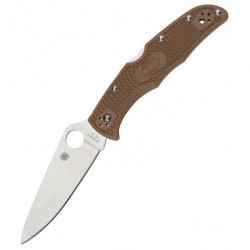 Нож Spyderco Endura4 Flat Ground Brown