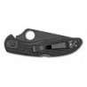 Нож Spyderco Delica4 Black FRN Plain