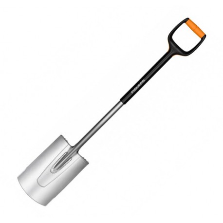 Лопата с закругленным лезвием Fiskars Xact M 1003682