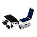 Powertraveller Powermonkey Expedition Hand Crank Silver Full Kit