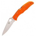 Нож Spyderco Endura4 Flat Ground Orange