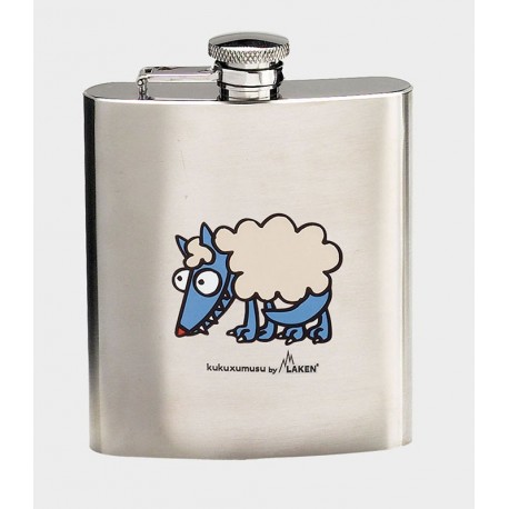 Фляга Laken Hip Flask 230ML Kukuxumusu Lobo