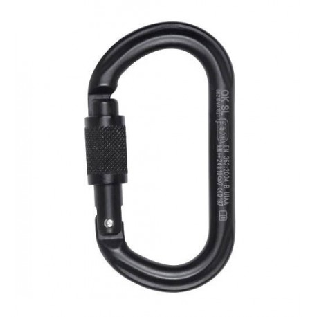 Карабин Petzl Ok Screw-Lock Black