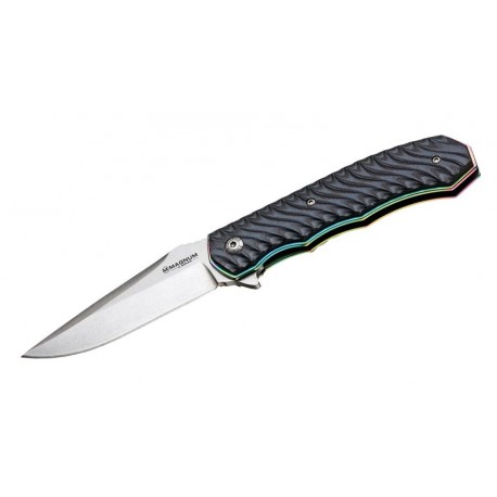 Нож Boker Magnum Satin Rainbow