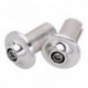 Заглушки в руль Point Plugs Alu