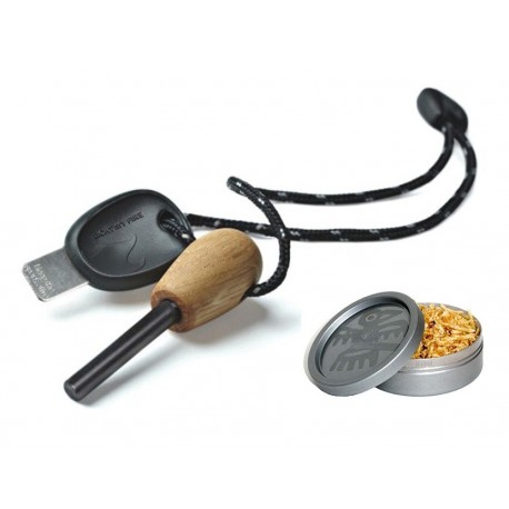 Набор Light My Fire FireSteel Scout Oak 2.0 + TinderDust Combo Oak