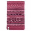 Buff® Knitted&Polar Neckwarmer Hat Edna Purple 113554