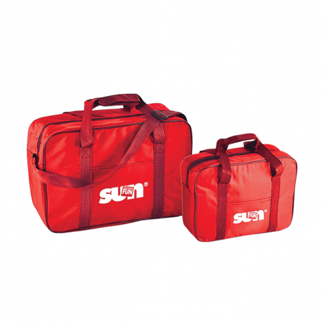 Изотермическая сумка Sun&Fun 2 in 1 Cool Set, красная