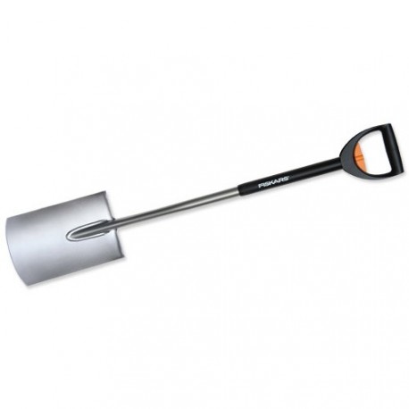 Fiskars телескопическая лопата 1000620