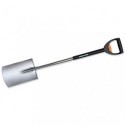 Fiskars телескопическая лопата 1000620