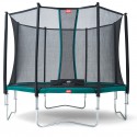 Батут Berg Favorit с защитной сеткой Safety Net Comfort 380 см