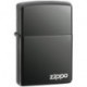 Зажигалка Zippo Black Ice With Zippo Logo 150ZL