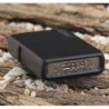 Зажигалка Zippo Black Matte With Logo 218ZL