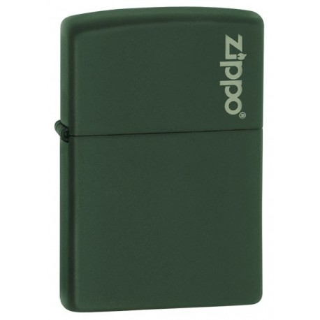 Зажигалка Zippo Green Matte With Logo 221ZL