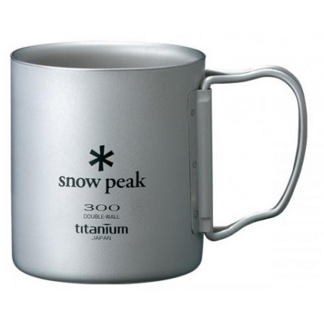 Титановая Кружка Snow Peak Ti-Double 300ml