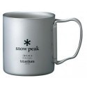Титановая Кружка Snow Peak Ti-Double 300ml