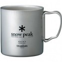Титановая термокружка Snow Peak Titanium Double Mug 600ml MG-054