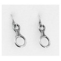 Серьги Rock Empire Antiqued Silver Eights