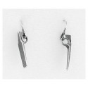 Серьги Rock Empire Antiqued Silver Pitons