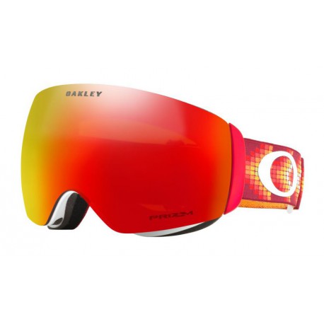 Маска Oakley Flight Deck XM Digi Snake Red/Prizm Snow Torch Iridium
