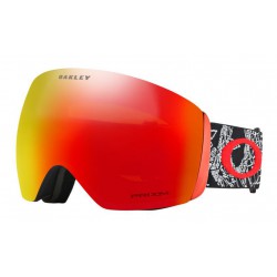 Маска Oakley Flight Deck Craneos Muertos/Prizm Snow Torch Iridium