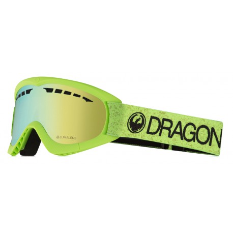 Маска Dragon DXS GREEN/LLGLDION