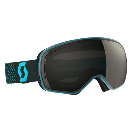 Маска Scott LCG Blue/Black Solar Black Chrome