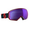 Маска Scott LCG Red/Blue Light Sensitive Blue Chrome