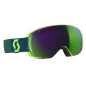 Маска Scott LCG Compact Green/Blue Solar Green Chrome