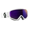 Маска Scott Level White/Amplifier Purple Chrome