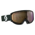 Маска Scott Level Black/Amplifier Gold Chrome