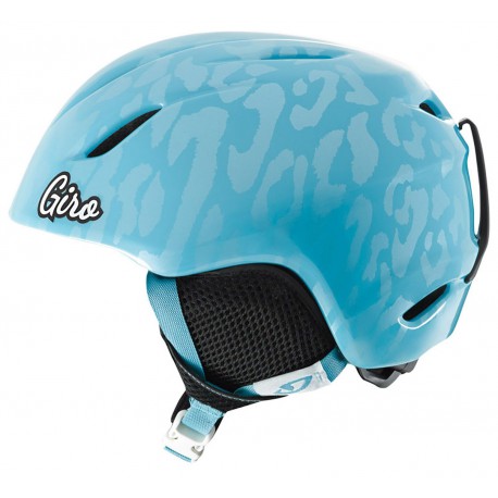 Шлем детский Giro Launch (Milky Blue Leopard)