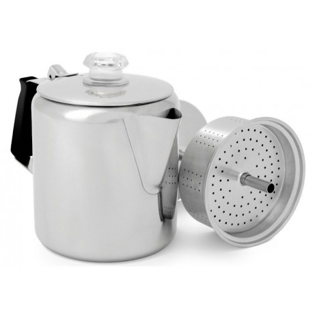 Кофейник GSI Outdoors Glacier Stainless 3 cup perc