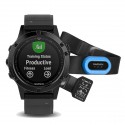 Часы-навигатор Garmin Fenix 5 Sapphire Performer Bundle 010-01688-32