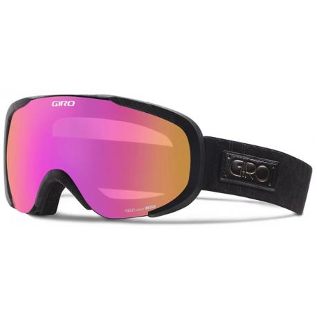 Маска Giro Field Flash черный Deco/Zeiss/Amber Pink