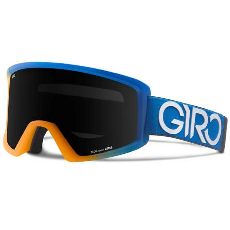Маска Giro Blok Flash Flame/син. Dual/Zeiss/Black Limo