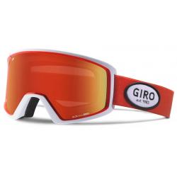 Маска Giro Blok Flash красн./черн. Zeiss/Amber Scarlet