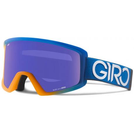 Маска Giro Blok Flash Flame/син. Dual/Zeiss/Grey Purple
