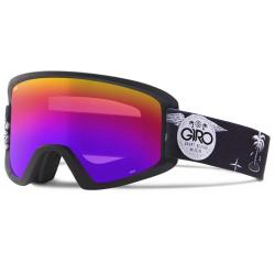 Маска Giro Semi Flash черн. Fresh Hesh/Rose Spectrum + Yellow