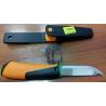 Нож для тяжелых работ с точилом в чехле Fiskars 156018