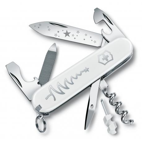 Нож Victorinox Sportsman White Christmas Special Edition 2018