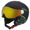 Шлем Bolle Backline Visor Premium Black&Green