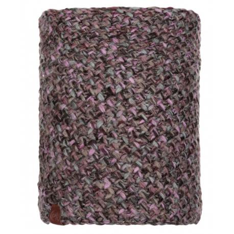 Buff® Knitted&Polar Neckwarmer Margo Plum 113552.622