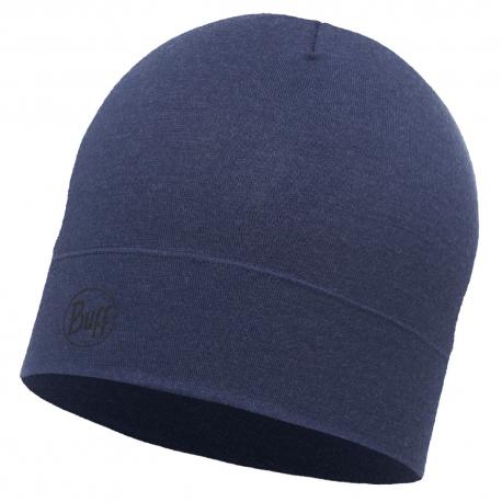 Шапка Buff® Midweight Merino Wool Hat Solid Estate Blue 113027.730