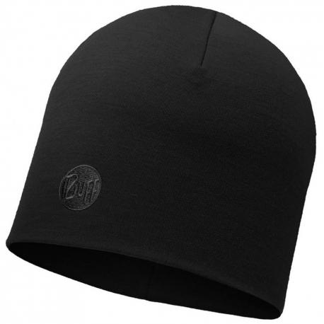 Шапка Buff® HeavyWeight Merino Wool Thermal Hat Solid Black 113028.999