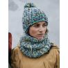 Шапка Buff® Knitted&Polar Hat Skyler Purple Raspberry 116014.620